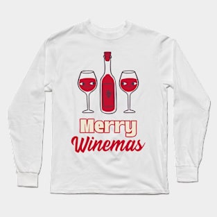 Merry winemas Long Sleeve T-Shirt